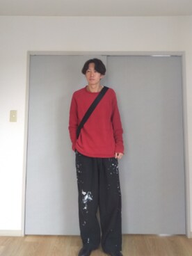 「marka（マーカ）のアイテム（パンツ）」を使った、 yujiさん（メンズ・176cm）の秋コーディネート