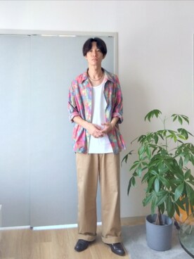 「Varde77（バルデセブンティセブン）のアイテム」を使った、 yujiさん（メンズ・176cm）の秋コーディネート