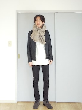 「BEAMS LIGHTS（ビームスライツ）のアイテム（ジャケット/アウター）」を使った、 yujiさん（メンズ・176cm）の春コーディネート