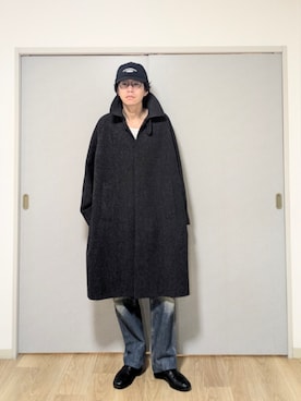 「THE RERACS（ザ・リラクス）のアイテム」を使った、 yujiさん（メンズ・176cm）の冬コーディネート