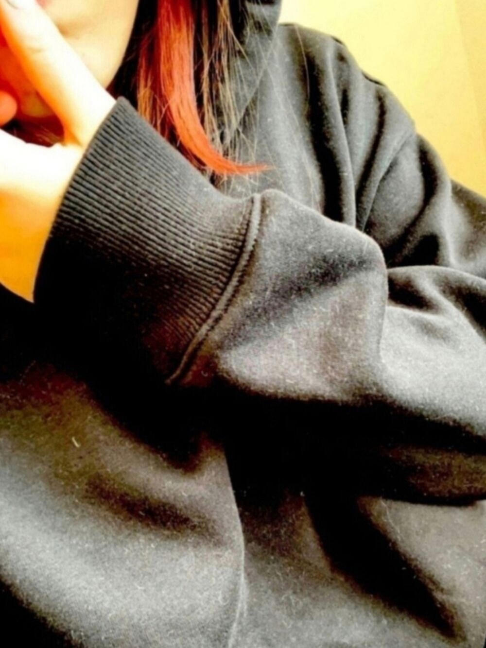 「coca（coca）のＶネックスカラップレースカットワークブラウス（シャツ/ブラウス、ブラック系）」を使った、🥺さん（レディース・124cm）の夏コーディネートの1枚目の写真