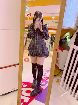 「アイテム（ワンピース/ドレス）」を使った、moa.さん（レディース・162cm・20代）の春コーディネート
