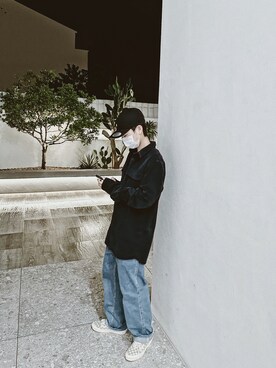 「男友風」｜chung minさん（レディース・157cm）の秋コーディネート