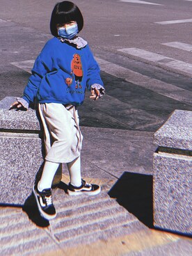 iarabsさん（キッズ・120cm）の冬コーディネート