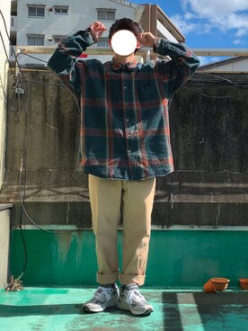 「🦉」｜Fukukichi_🦉さん（メンズ・163cm）の秋コーディネート
