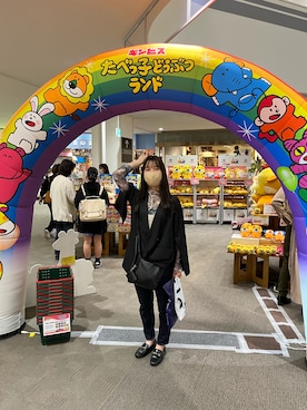 「apres jour mignon（アプレジュールミニョン）のアイテム（ジャケット/アウター）」を使った、まつこさん（レディース・158cm）の夏コーディネート