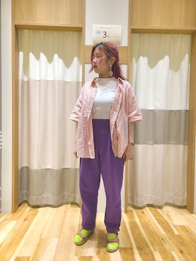 li1yさん（レディース・158cm）の春コーディネート