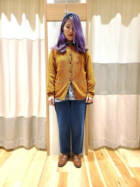 li1yさん（レディース・158cm）の秋コーディネート