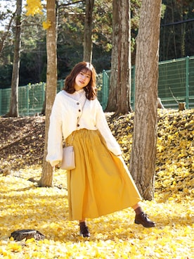 「アイテム（その他シューズ）」を使った、misaさん（レディース・159cm）の冬コーディネート