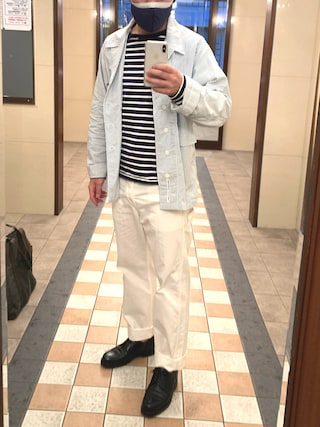 MARC JACOBS ストライプ ビジネスジャケット
サイズ48 楽天市場】MARC JACOBS（柄ストライプ）（メンズファッション