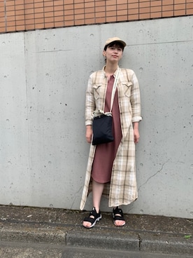 大釜ケリーさん（レディース・165cm）の夏コーディネート