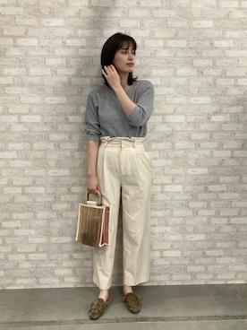 大釜ケリーさん（レディース・165cm）の春コーディネート