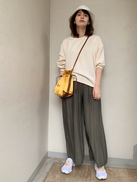 大釜ケリーさん（レディース・165cm）の夏コーディネート