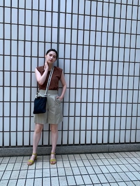 大釜ケリーさん（レディース・165cm）の夏コーディネート