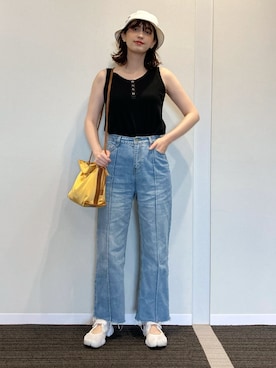 大釜ケリーさん(レディース・165cm)の夏コーディネート