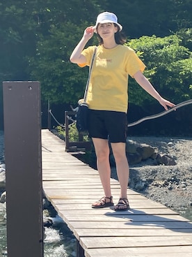 大釜ケリーさん（レディース・165cm）の春コーディネート