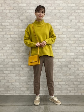 大釜ケリーさん（レディース・165cm）の秋コーディネート