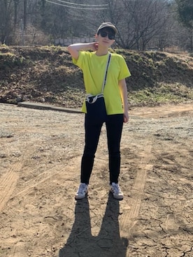 大釜ケリーさん（レディース・165cm）の春コーディネート