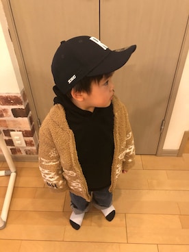 「Ron Herman（ロン ハーマン）のアイテム（ジャケット/アウター）」を使った、aloha1222さん（メンズ・178cm）の冬コーディネート