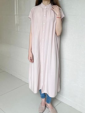 「Doux Belle（ドゥーベル）のアイテム」を使った、yelinaさん（レディース・154cm）の夏コーディネート