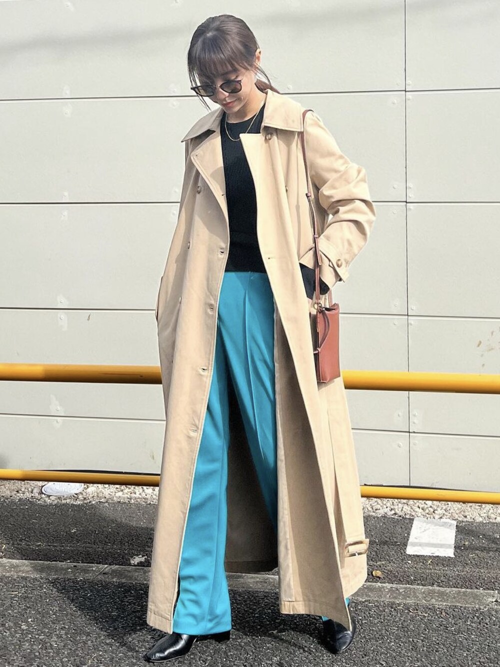 AKTE（アクテ）の「ロングトレンチコート（トレンチコート