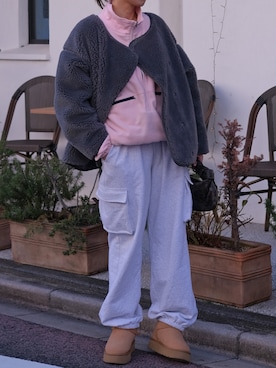 「AKTE（アクテ）のアイテム」を使った、AKTEさん（レディース・167cm）の冬コーディネート