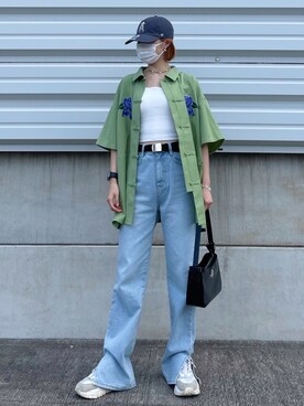 Yukaさん（レディース・158cm）の夏コーディネート