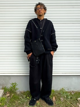 zunさん（メンズ・180cm）の冬コーディネート