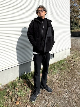 zunさん（メンズ・180cm）の冬コーディネート