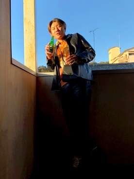 「アイテム（ジャケット/アウター）」を使った、りゅうまる さん（メンズ・177cm・10代）の秋コーディネート