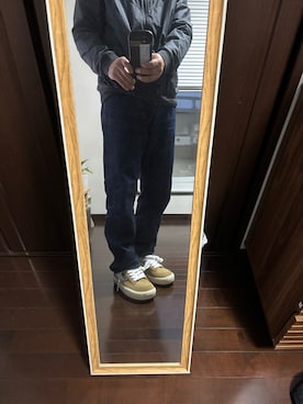 「FULLCOUNT（フルカウント）のアイテム」を使った、りょーさん（メンズ・176cm）の冬コーディネート