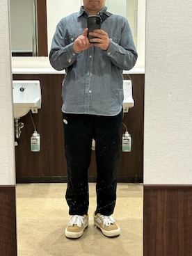 「EDWIN（エドウィン）のアイテム」を使った、りょーさん（メンズ・176cm）の春コーディネート