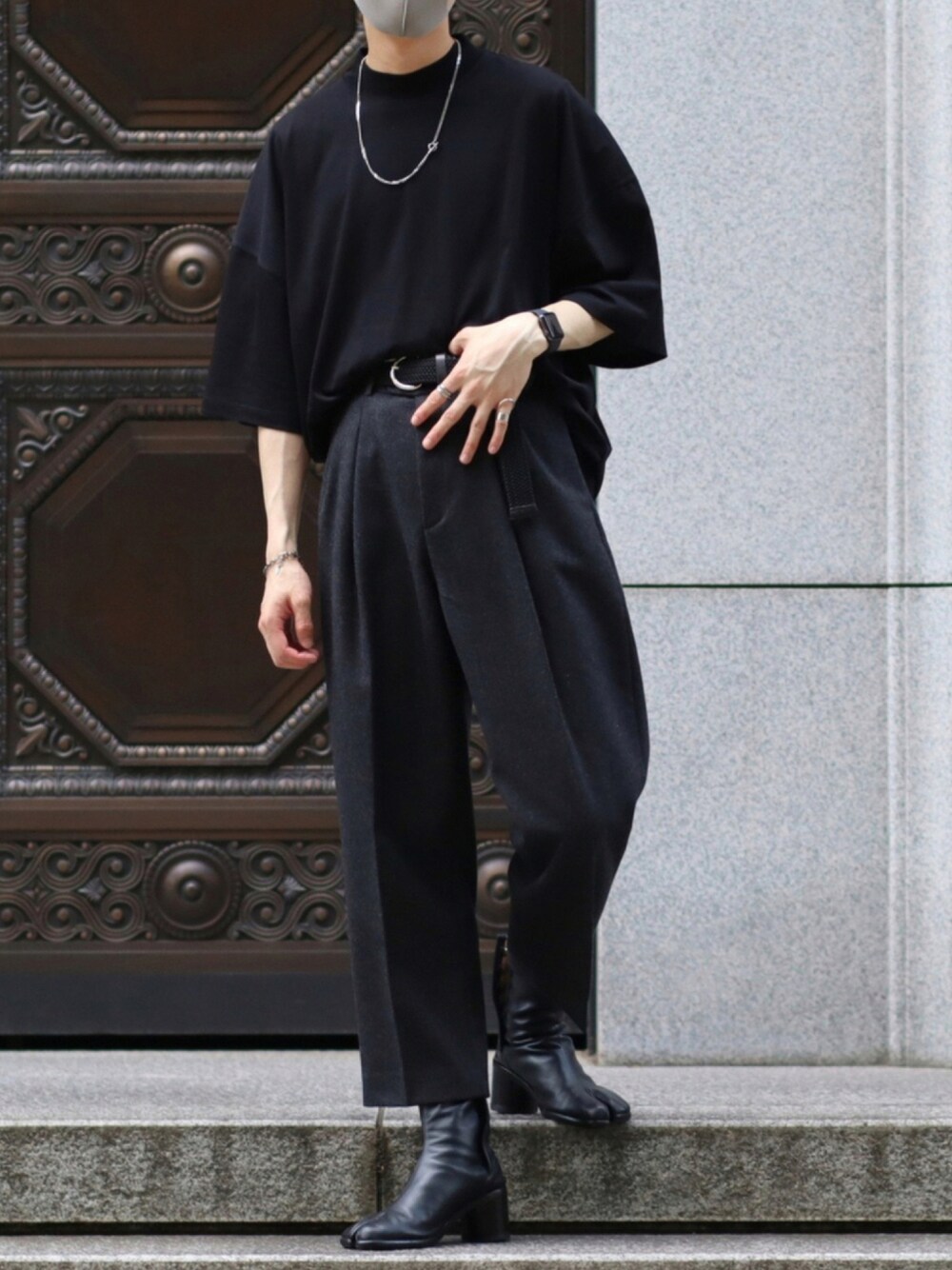 lownn（ローン）の「＜LOWNN＞ ORO 2P WIDE TROUSER/トラウザー