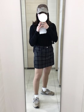 「平成最後のWEARISTAセンバツ」｜「アイテム（帽子）」を使った、mindsmさん（レディース・158cm）の春コーディネート