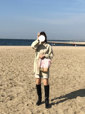 「UNIQLO U」｜mindsmさん（レディース・158cm）の夏コーディネート