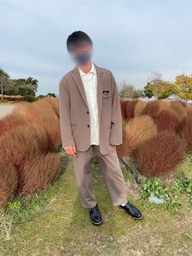 「ADRER（アドラー）の【ADRER】surgical stainless necklace / サージカルステンレスネックレス（ネックレス）」を使った、shinKさん（メンズ・169cm）の秋コーディネート