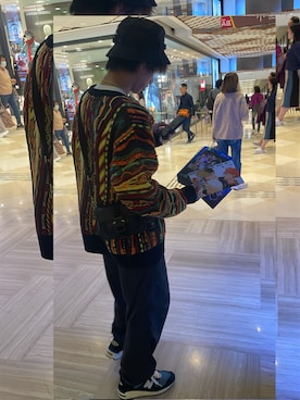 「FAIRFAX（フェアファクス）のアイテム」を使った、Yuet.Yさん（レディース・155cm）の冬コーディネート