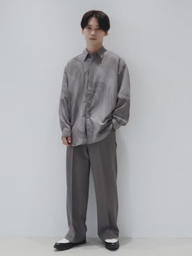 「LAD MUSICIAN（ラッドミュージシャン）のアイテム（スニーカー）」を使った、Tsubasaさん（メンズ・171cm）の秋コーディネート