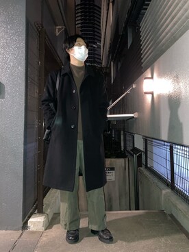 「URBAN RESEARCH（アーバンリサーチ）のアイテム（その他アウター）」を使った、GASHIさん（メンズ・170cm）の冬コーディネート