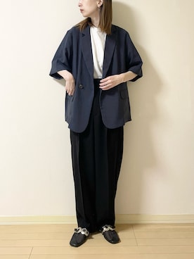 𝐀𝐍𝐘さん(レディース・157cm)の夏コーディネート