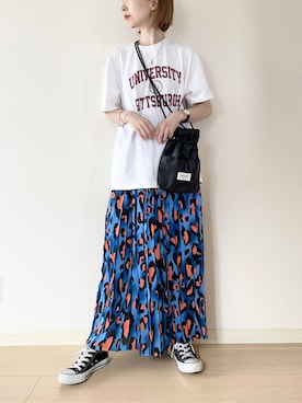 𝐀𝐍𝐘さん(レディース・156cm)の夏コーディネート