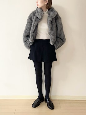 「アイテム（その他）」を使った、𝐀𝐍𝐘さん（レディース・156cm）の秋コーディネート