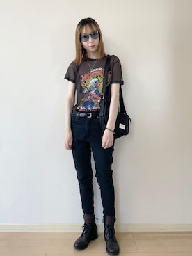 「アイテム（その他）」を使った、𝐀𝐍𝐘さん（レディース・156cm）の夏コーディネート