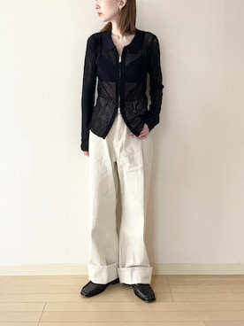 𝐀𝐍𝐘さん（レディース・156cm）の春コーディネート