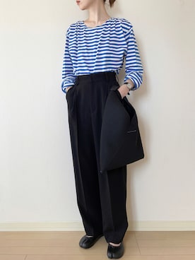「THE SHINZONE（ザ　シンゾーン）のアイテム（腕時計）」を使った、𝐀𝐍𝐘さん（レディース・156cm）の秋コーディネート
