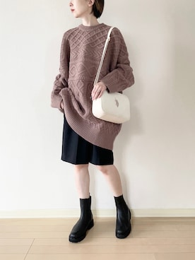 𝐀𝐍𝐘さん(レディース・156cm)の秋コーディネート