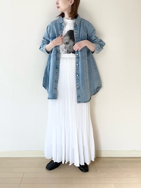 𝐀𝐍𝐘さん(レディース・156cm)の春コーディネート