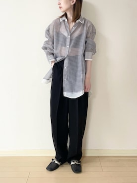 𝐀𝐍𝐘さん(レディース・157cm)の夏コーディネート