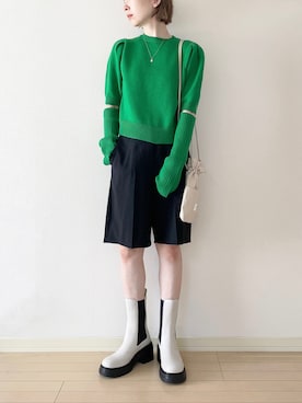 𝐀𝐍𝐘さん（レディース・156cm）の秋コーディネート