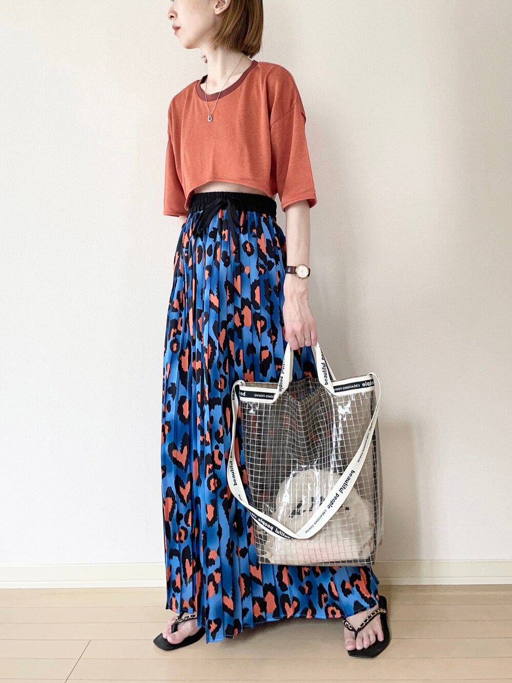 6〈ROKU〉COTTON RAYON SHORT TOP DRESS ワンピ 1687232617_1000.jpg
